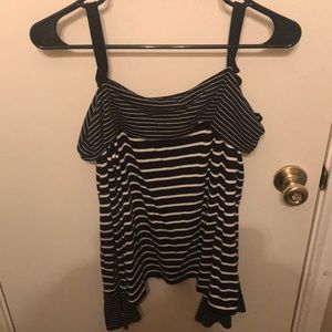 Off the shoulder long sleeve top